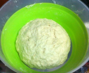 Coconut Milk Bread Dough