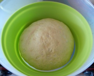 Pineapple Bun Dough Risen